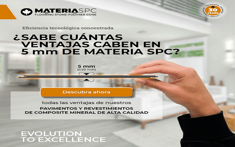 Ventajas suelo vinílico Materia SPC